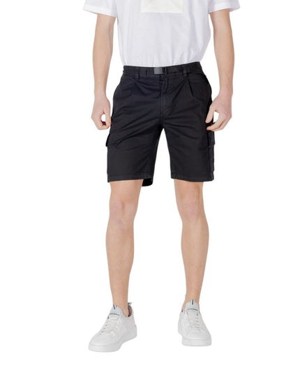 Hugo Boss Black Cotton Bermuda Shorts