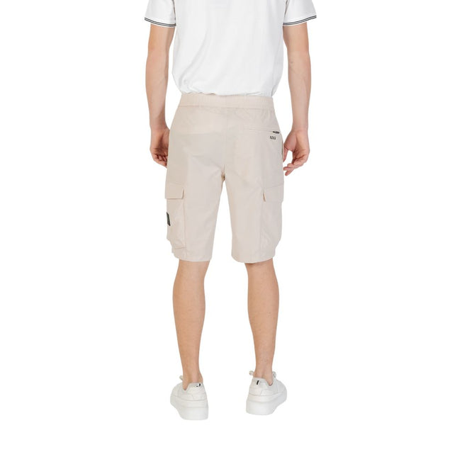 Hugo Boss Beige Polyester Bermuda Shorts