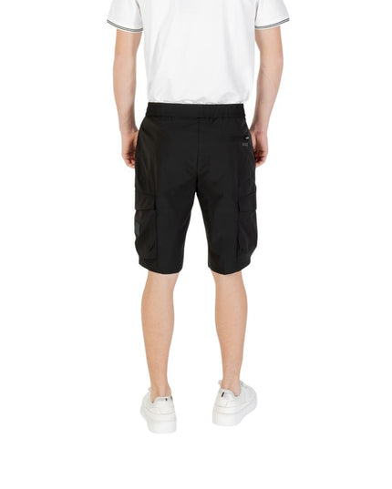 Hugo Boss Black Polyester Bermuda Shorts