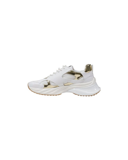 PINKO White Leather Chunky Sneakers