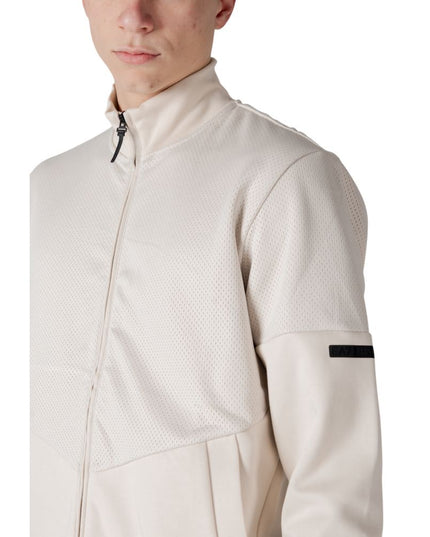 EA7 Emporio Armani Beige Cotton Sweatsuit