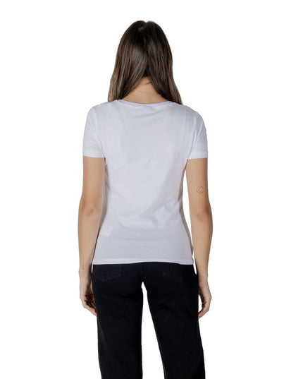 EA7 Emporio Armani White Cotton Sportswear