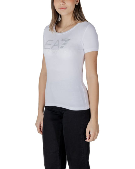 EA7 Emporio Armani White Cotton Sportswear