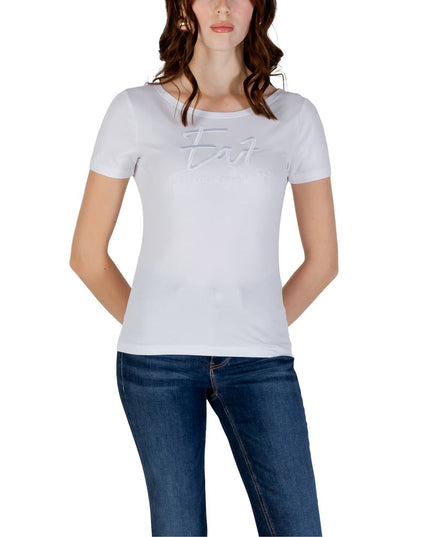 EA7 Emporio Armani White Cotton Sportswear