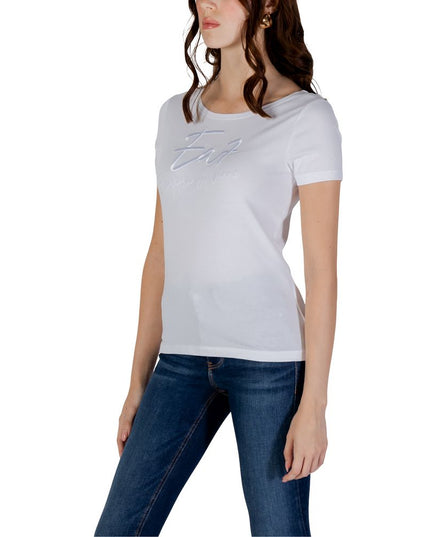 EA7 Emporio Armani White Cotton Sportswear