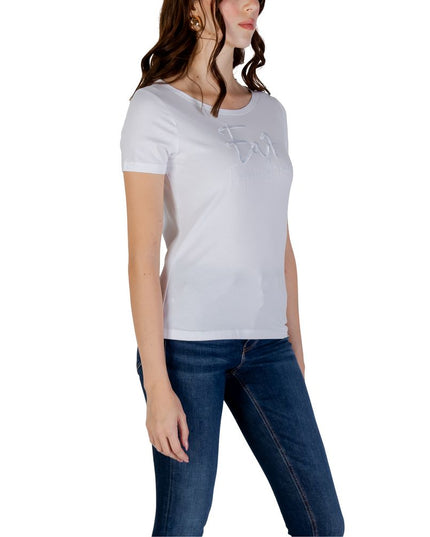 EA7 Emporio Armani White Cotton Sportswear