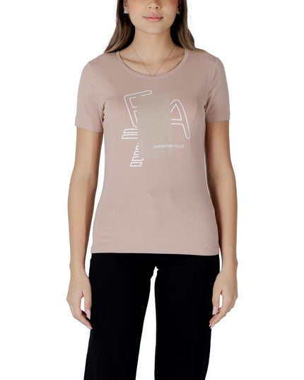 EA7 Emporio Armani Pink Cotton Sportswear