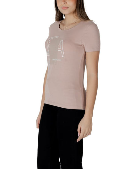 EA7 Emporio Armani Pink Cotton Sportswear
