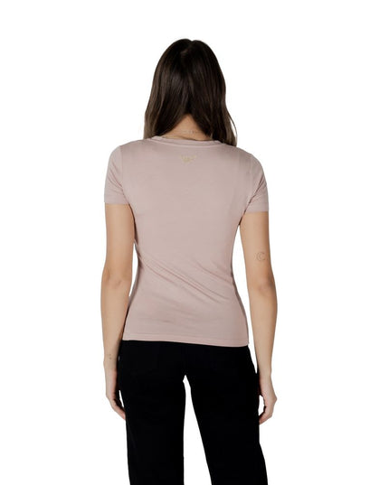 EA7 Emporio Armani Pink Modal T-Shirt