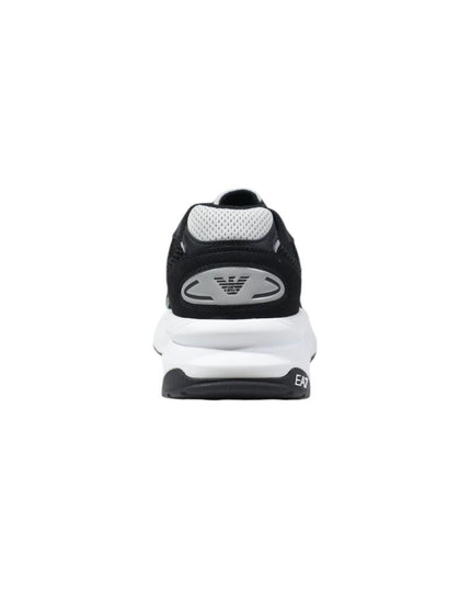 EA7 Emporio Armani Bicolor Polyester Athletic Sneakers