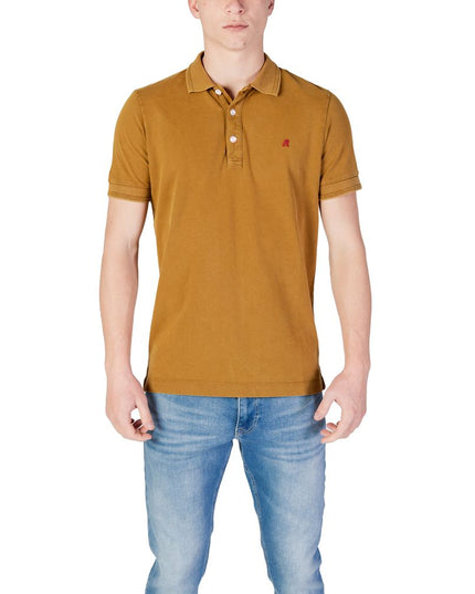 Replay Bronze Cotton Polo Shirt