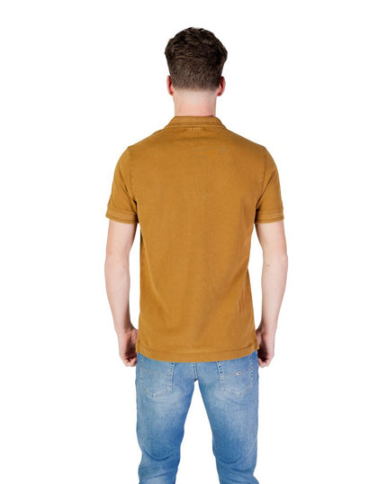 Replay Bronze Cotton Polo Shirt