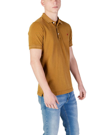 Replay Bronze Cotton Polo Shirt