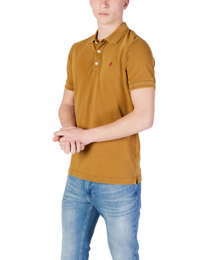 Replay Bronze Cotton Polo Shirt
