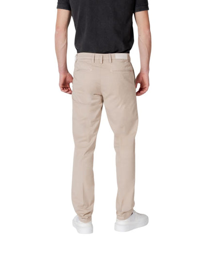 Replay Beige Cotton Casual Pants