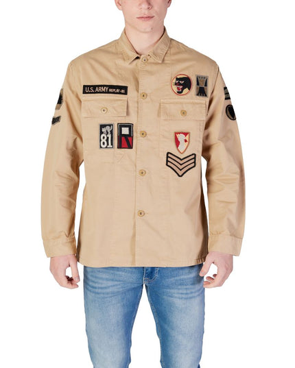 Replay Beige Denim Shirt