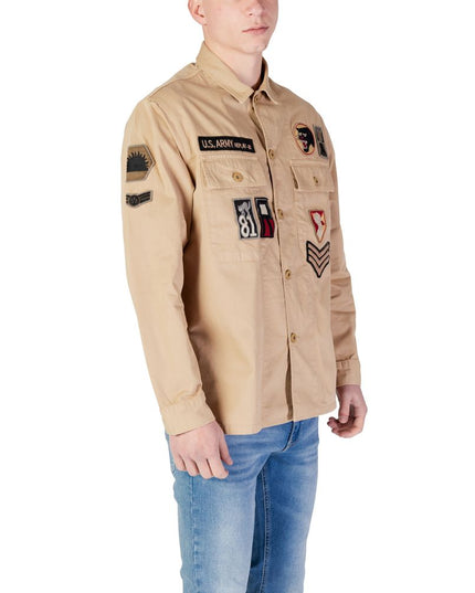 Replay Beige Denim Shirt