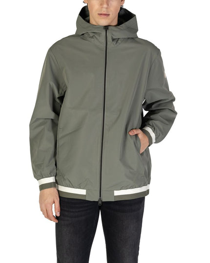 Replay Green Polyester Shell Jacket