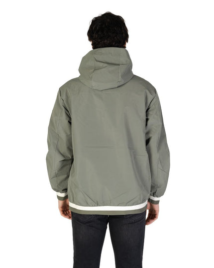 Replay Green Polyester Shell Jacket