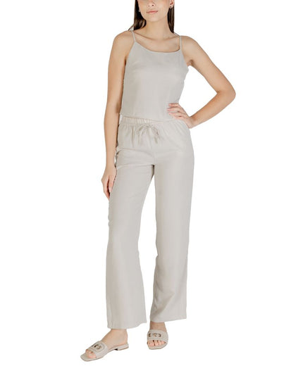 Only Beige Recycled Polyester Top