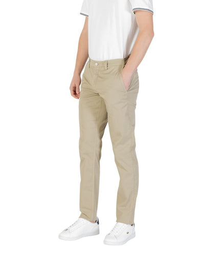 Replay Green Cotton Casual Pants