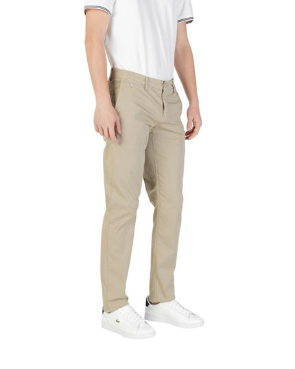 Replay Green Cotton Casual Pants