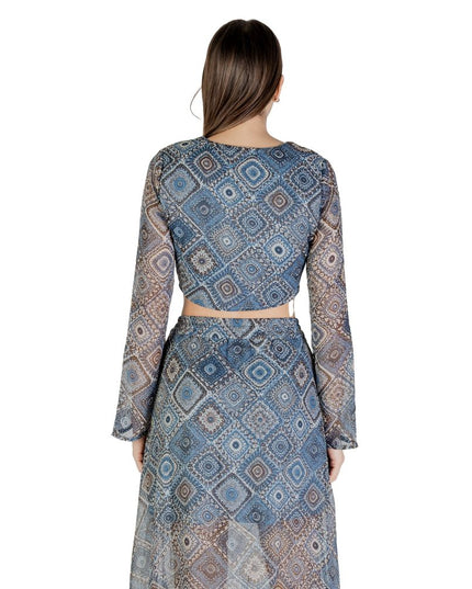 Only Blue Recycled Polyester Top