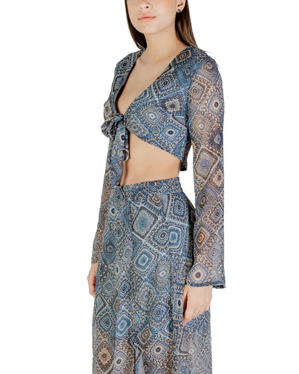 Only Blue Recycled Polyester Top