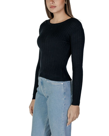 Vila Clothes Black Recycled Polyester Sportswear