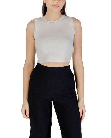 Jacqueline De Yong White Viscose Sweater