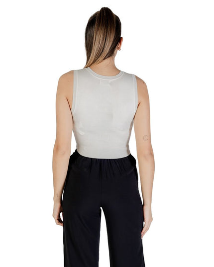 Jacqueline De Yong White Viscose Sweater