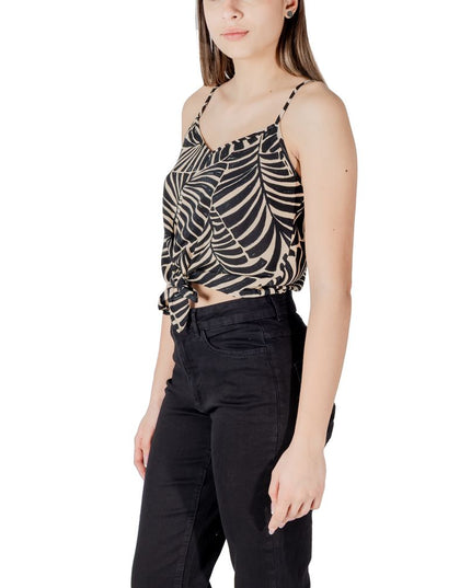 Only Black Viscose Tank Tops
