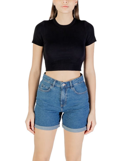 Jacqueline De Yong Black Viscose Sweater