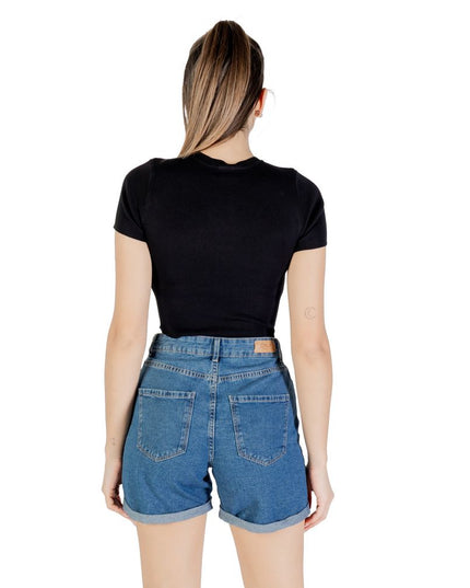 Jacqueline De Yong Black Viscose Sweater