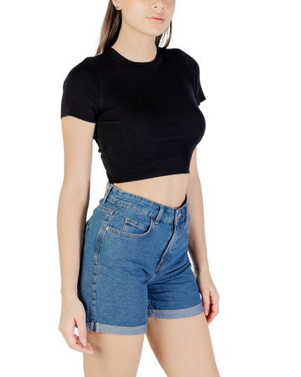 Jacqueline De Yong Black Viscose Sweater