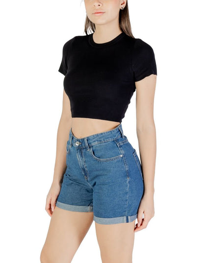 Jacqueline De Yong Black Viscose Sweater