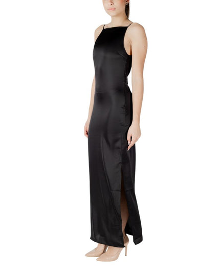 Only Black Recycled Polyester Long Dress