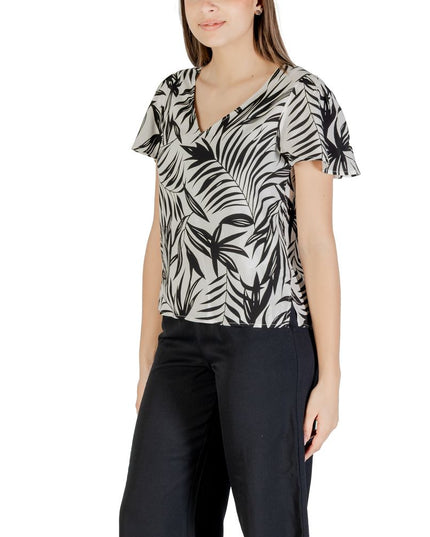 Vero Moda White Viscose Blouse