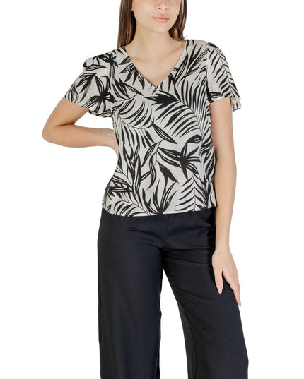 Vero Moda White Viscose Blouse