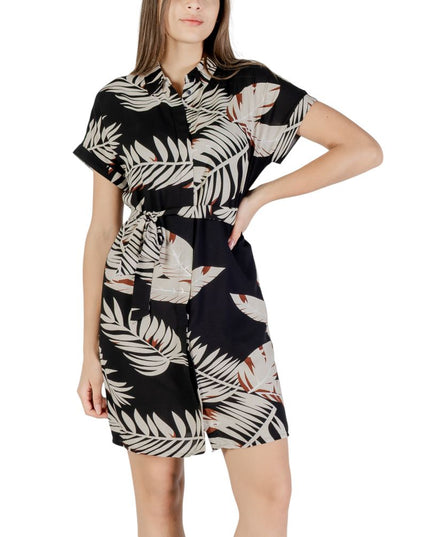 Vero Moda Beige Viscose Short Dress