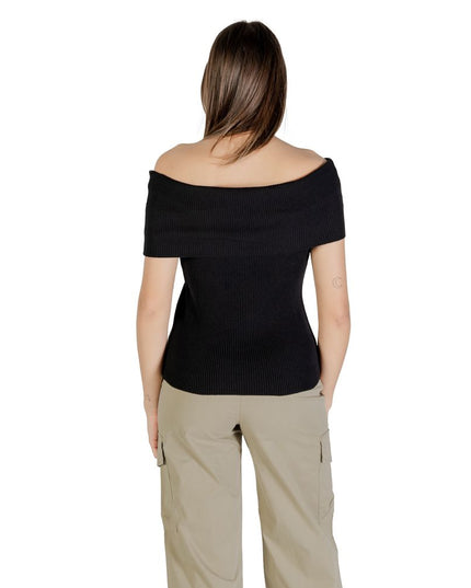 Only Black Polyester Bodysuit