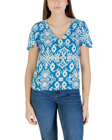 Vero Moda Blue Viscose Blouse