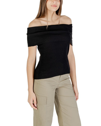 Only Black Polyester Bodysuit