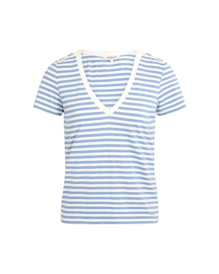 Morgan De Toi White Viscose T-Shirt