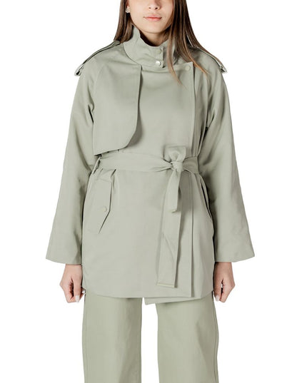 Morgan De Toi Green Cotton Parka
