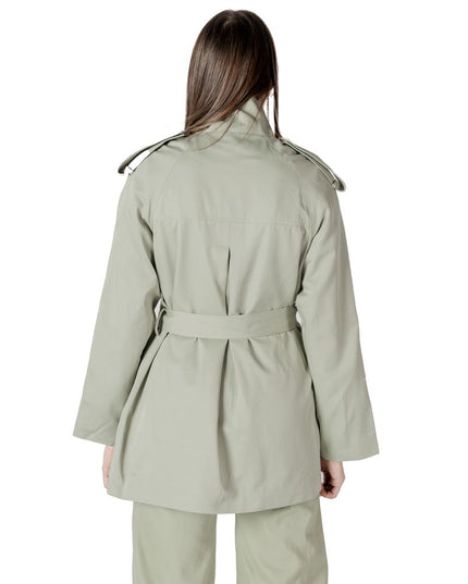 Morgan De Toi Green Cotton Parka