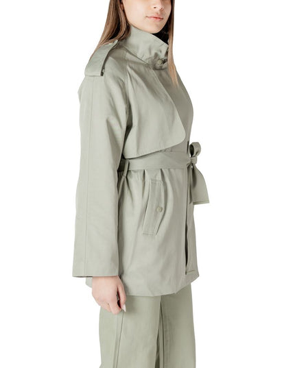 Morgan De Toi Green Cotton Parka