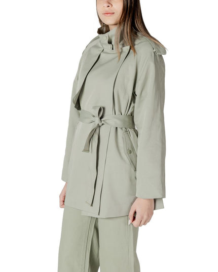 Morgan De Toi Green Cotton Parka