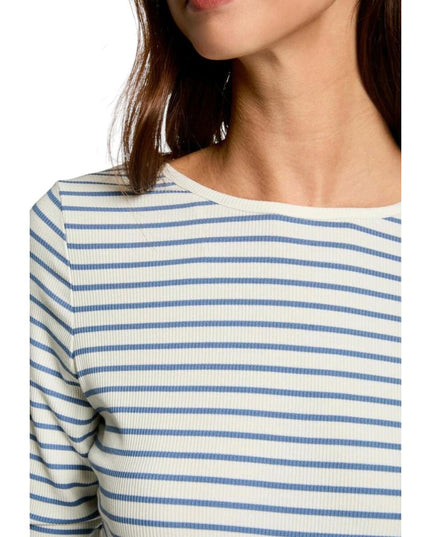 Morgan De Toi White Viscose Long Sleeve T-Shirt