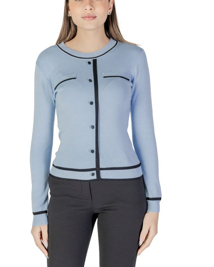 Morgan De Toi Blue Viscose Sweatshirt